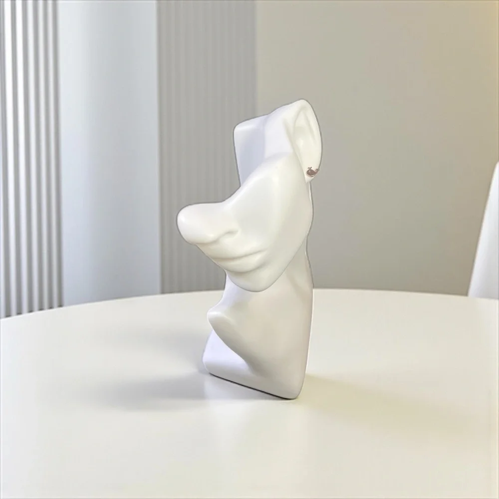 Beautiful Rose Gold Whale Shaped Stud Earrings - NWOT - Picture 4 of 8